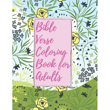 Bible Verse Coloring Book for Adults: Inspirational Christian Bible Verses with Relaxing Flower Patterns
