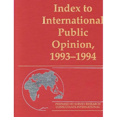 Index to International Public Opinion, 1993-1994