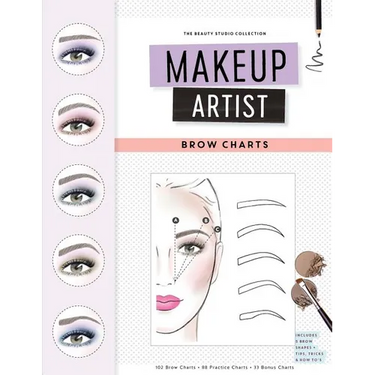Makeup Artist Brow Charts