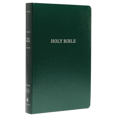 KJV, Gift and Award Bible, Imitation Leather, Green, Red Letter Edition