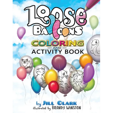 Loose Balloons Coloring and Activity Book
