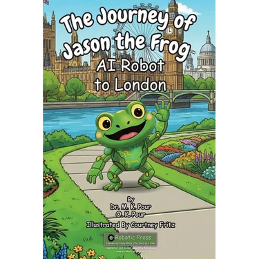 The Journey of Jason the Frog AI Robot to London