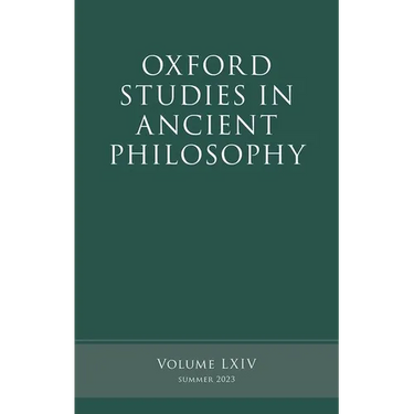 Oxford Studies in Ancient Philosophy: Volume LXIV