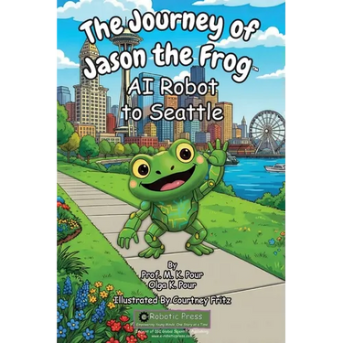 The Journey of Jason the Frog(TM) AI Robot to Seattle