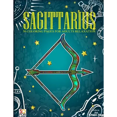 Sagittarius 50 Coloring Pages For Adults Relaxation