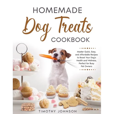 Homemade Dog Treats Cookbook: Master Quick, Easy, and Affordable Recipes to Boost Your Dog's Health and Wellness, Perfect for Busy Pet Owners