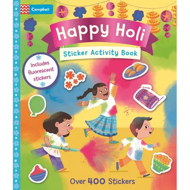 Happy Holi Sticker Activity Book