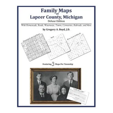 Family Maps of Lapeer County, Michigan