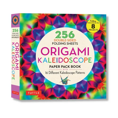 Origami Kaleidoscope Paper Pack Book: 256 Double-Sided Folding Sheets (Includes Instructions for 8 Models)