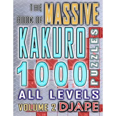 The Massive Book of Kakuro: 1000 Puzzles