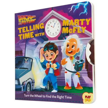Back to the Future: Telling Time with Marty McFly: (Pop Culture Board Books, Teaching Telling Time, Books about Telling Time)