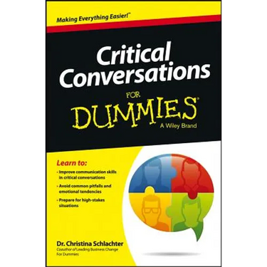 Critical Conversations For Dummies
