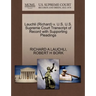 Lauchli (Richard) V. U.S. U.S. Supreme Court Transcript of Record with Supporting Pleadings
