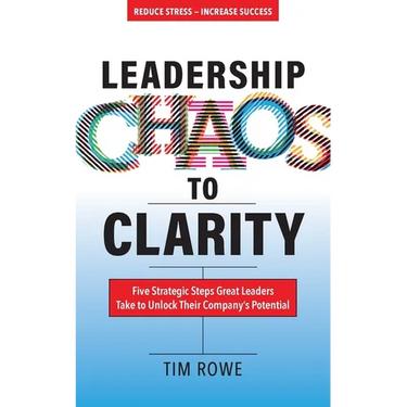 Leadership Chaos to Clarity: Five Strategic Steps Great Leaders Take to Unlock Their Company's Potential