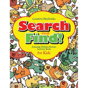Search and Find Amazing Hidden Picture Activity Book for Kids