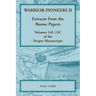 Warrior-Pioneers II: Extracts from the Boone Papers, Volumes 14C-15C of the Draper Manuscripts