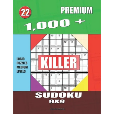 1,000 + Premium sudoku killer 9x9: Logic puzzles medium levels