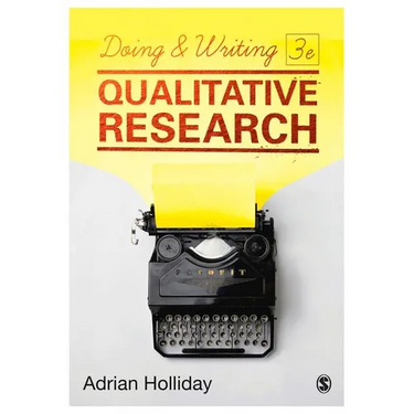 Doing & Writing Qualitative Research