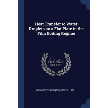 Heat Transfer to Water Droplets on a Flat Plate in the Film Boiling Regime