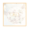 Guest Book for Wedding: Hardcover Guestbook With 110 Pages 8.5 x 8.5 Memory Sign In Book Keepsake For Wedding Guest, Engagement Party, Bridal Shower,