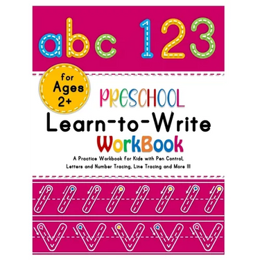 Preschool Learn-to-Write Workbook: A Practice Workbook for Kids with Pen Control, Alphabets and Number Tracing, Line Tracing and More!!!(Amazing activ