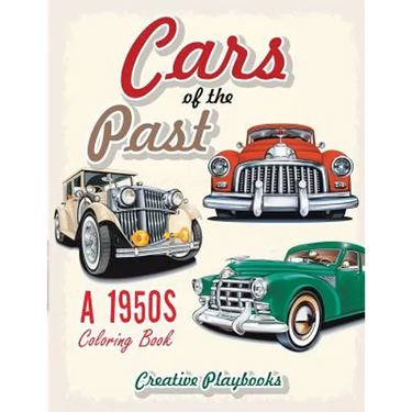 Cars of the Past: A 1950s Coloring Book