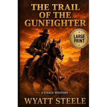 The Trail of the Gunfighter - LARGE PRINT: A Classic Western Novel