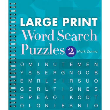 Large Print Word Search Puzzles 2