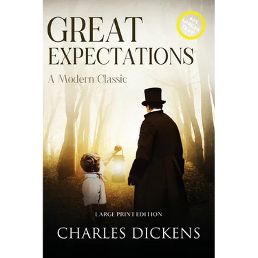 Great Expectations (Annotated, Large Print)