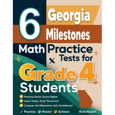 6 Georgia Milestones Grade 4 Math Practice Tests