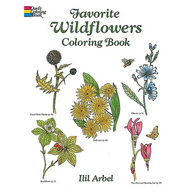 Favorite Wildflowers Coloring Book