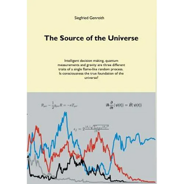 The Source of the Universe: Intelligent decision making, quantum measurements and gravity are three different traits of a single flame-like random pro