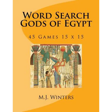 Word Search Gods of Egypt: 45 Games 15 x 15