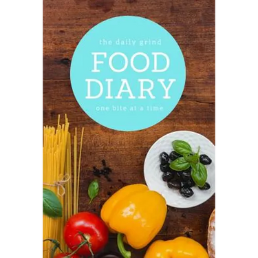 The Daily Grind Food Diary One Bite at a Time: Track Multiple Meals, Calories, Water Intake, Workouts and More