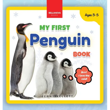 My First Penguin Book: Activities and Fun Facts About Penguins for Kids 3-5