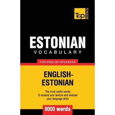 Estonian vocabulary for English speakers - 9000 words
