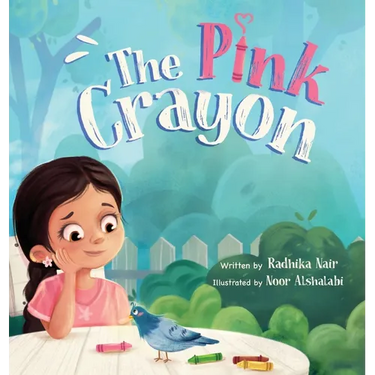 The Pink Crayon: A Children's Picture Book about Sharing, Empathy and Wit