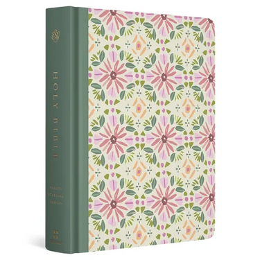 ESV Single Column Journaling Bible, Artist Series (Cloth Over Board, Lulie Wallace, Penelope)