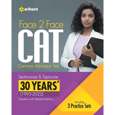 Face To Face CAT 30 Years (1993-2022) Sectionwise & Topicwise solved paper 2023