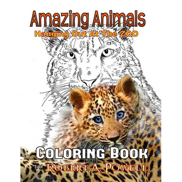 Amazing Animals: Coloring Book