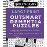 Brain Games - Large Print Outsmart Dementia Puzzles: Prevent Alzheimer's Disease and Maintain Cognitive Health