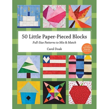 50 Little Paper-Pieced Blocks: Full-Size Patterns to Mix & Match
