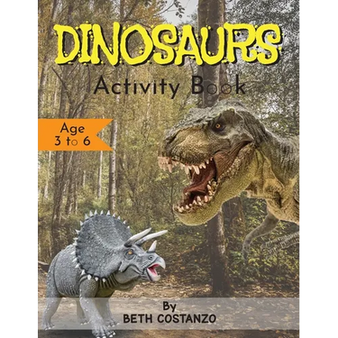 Dinosaurs Activity Book - Age 3 to 6