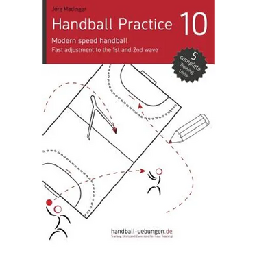 Handball Practice 10 - Modern speed handball: Fast adjustment to the 1st and 2nd wave
