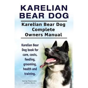 Karelian Bear Dog. Karelian Bear Dog Complete Owners Manual. Karelian Bear Dog book for care, costs, feeding, grooming, health and training.