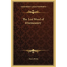 The Lost Word of Freemasonry