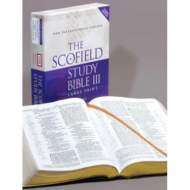 Scofield Study Bible III-NIV-Large Print