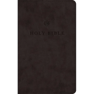 ESV Premium Church Bible (Trutone, Black)