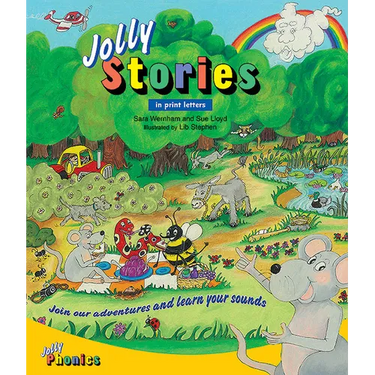 Jolly Stories: In Print Letters (American English Edition)
