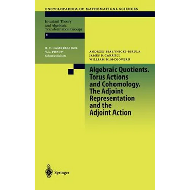Algebraic Quotients. Torus Actions and Cohomology. the Adjoint Representation and the Adjoint Action